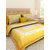 Yellow Cotton Double Bed Sheet With 2 Pillow Covers (82 Inch X 92 Inch) SHKAP1012 by frionkandy