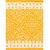 FrionKandy 100% Cotton Bandhani Print 120 TC Double Bed Sheet With 2 Pillow Covers - (82 Inch X 92 Inch, Yellow) SHKAP1017