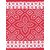 Frionkandy Red Cotton Double Bed Sheet With 2 Pillow Covers (82 Inch X 92 Inch SHKAP1018)