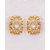 Voylla Stud Earrings with Floral Detail