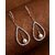 Voylla Silver Plated Drop Style Earrings