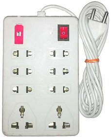 Love4Ride Mini Strip Power Surge Protector Multi Shoket Extension Cord