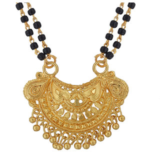 Half hot sale mangalsutra designs