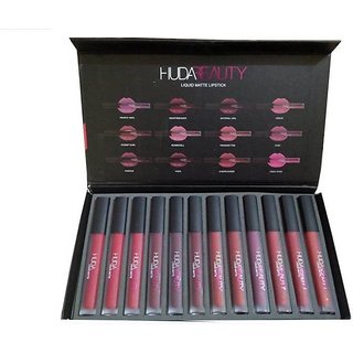 Buy Huda Beauty Liquid Matte Lipstick Set Of 12pcs Online Get 49 Off
