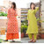 Dhruvi Party Wear Cotton Kurta with Palazzo Combo Set for Women