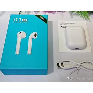 Buy Shopholic Zone I11 Tws Bluetooth Wireless Earbuds For Mobile Laptop Tablet Online 549 From Shopclues
