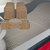 Trigcars Cream rubber floor mat for Datsun Go Plus