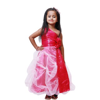 baby dress pink colour