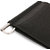 Magnetic RFID leather Money Clip Mens Wallet (Black)