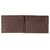 Magnetic RFID leather Money Clip Mens Wallet (Brown)