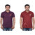 La Milano Men's Embrorderied Cotton Casual Polo T-Shirt