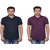 La Milano Men's Embrorderied Cotton Casual Polo T-Shirt