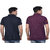 La Milano Men's Embrorderied Cotton Casual Polo T-Shirt