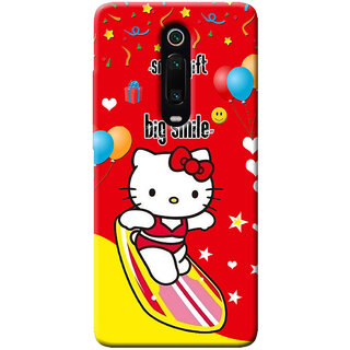 Buy Cellmate Cute Hello Kitty Designer Uv Printed Soft Silicone Mobile Back Case Cover For Redmi K20 Pro Online 199 From Shopclues