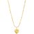 MissMister 24KT Gold Plated Heart Shaped Openable Photo Locket with Chain Pendant Jewellery for Women  Men