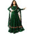 Saadhvi Green Georgette Embroidered Anarkali Gown