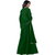 Saadhvi Green Georgette Embroidered Anarkali Gown