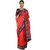 Saadhvi Peach Bhagalpuri Silk Lace Saree With Blouse