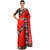 Saadhvi Maroon Bhagalpuri Silk Lace Saree With Blouse