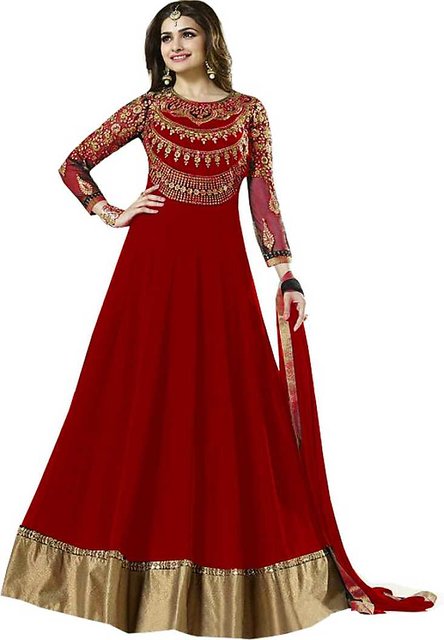 shopclues anarkali gown