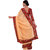 Saadhvi Beige Bhagalpuri Silk Lace Saree With Blouse