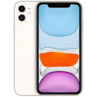                       Apple iPhone 11 (256GB) - White                                              