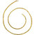MissMister Gold Plated Flat Snake Chain Design, 26Inch, Necklace Chain Men Women