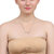 MissMister Rose Gold Plated CZ Studded Double Heart Shape high Fashion Chain Pendant Women Girls