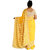 Sahej Suits Yellow Phulkari Saree For Women/Girls