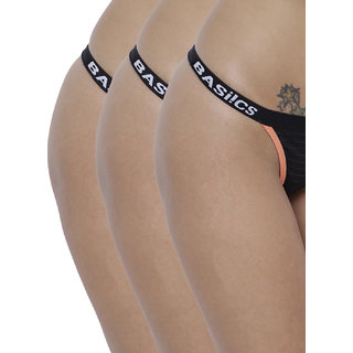 Caliente Hot Thong Panty (Pack of 3)