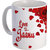 best love you janu with rose background on