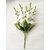S N ENTERPRISES SNE4604 WHITE GLADIOLUS ARTIFICIAL FLOWER BUNCH