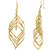 MissMister Gold Finish Long Dangler Fashion Earrings For Women  Girls
