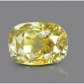                       Unheated 9.25 Ratti Natural pukhraj /yellow sapphire gemstone IGI Natural Pukhraj For Unsiex BY CEYLONMINE                                              