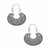 MissMister Antique retro design oxidised finish flower Garden pattern,Fashionable Hoop Earring bali earrings for Girls and Women