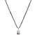 MissMister Silver Plated, CZ Studded, Trishul Shivling Chain Pendant Hindu God Jewellery