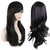 Sellers Destination  Womens Heat Resistant 28-Inch Long Curly Synthetic Hair Wig,(size 28, Black)