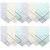 Men's Cotton Handkerchief in Pastel Colours-Pack of 12