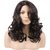 Sellers Destination Synthetic Fiber Medium Straight Hair Wig for Women(Black,Size-14)