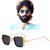 Royal Son UV Protected Black Unisex Sunglasses For Men Women - Latest Stylish Kabir Singh Sunglasses