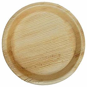 Eco Cart 10 Inches Round Areca Leaf Disposable Plates