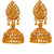 MissMister Gold Finish Handmade Ethnic stylish Traditional Jhumki Earring Jhumka For Women