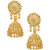 MissMister Gold Finish Faux Tradtional Simple Sober And Stylish Jhumki Earring For Women