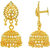 MissMister Gold Finish Simple Design Handmade Traditional Fashion Jhumki For Women