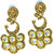 MissMister Gold Finish Traditional Jhumki Hoop Earrings For Women and Girls