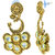 MissMister Gold Finish Traditional Jhumki Hoop Earrings For Women and Girls