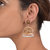 MissMister Gold Finish Mughal Era Stylish Fashion Traditional Jhumka Earrings For Women