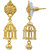 MissMister Gold Plated Bird cage design, stylish Jhumki Traditional Women