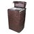 CASA-NEST PVC Top Load Fully Automatic Washing Machine Cover Set - Brown