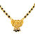 MissMister Gold plated Brass,Handcrafted Sinple Filligree Work Mangalsutra Tanmaniya chain pendant Necklace jewellery for Women